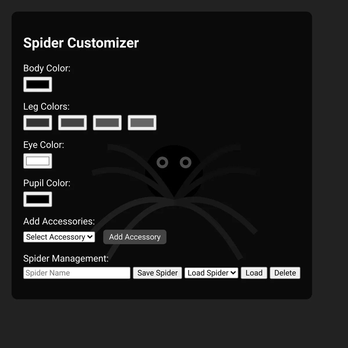 the project is loading