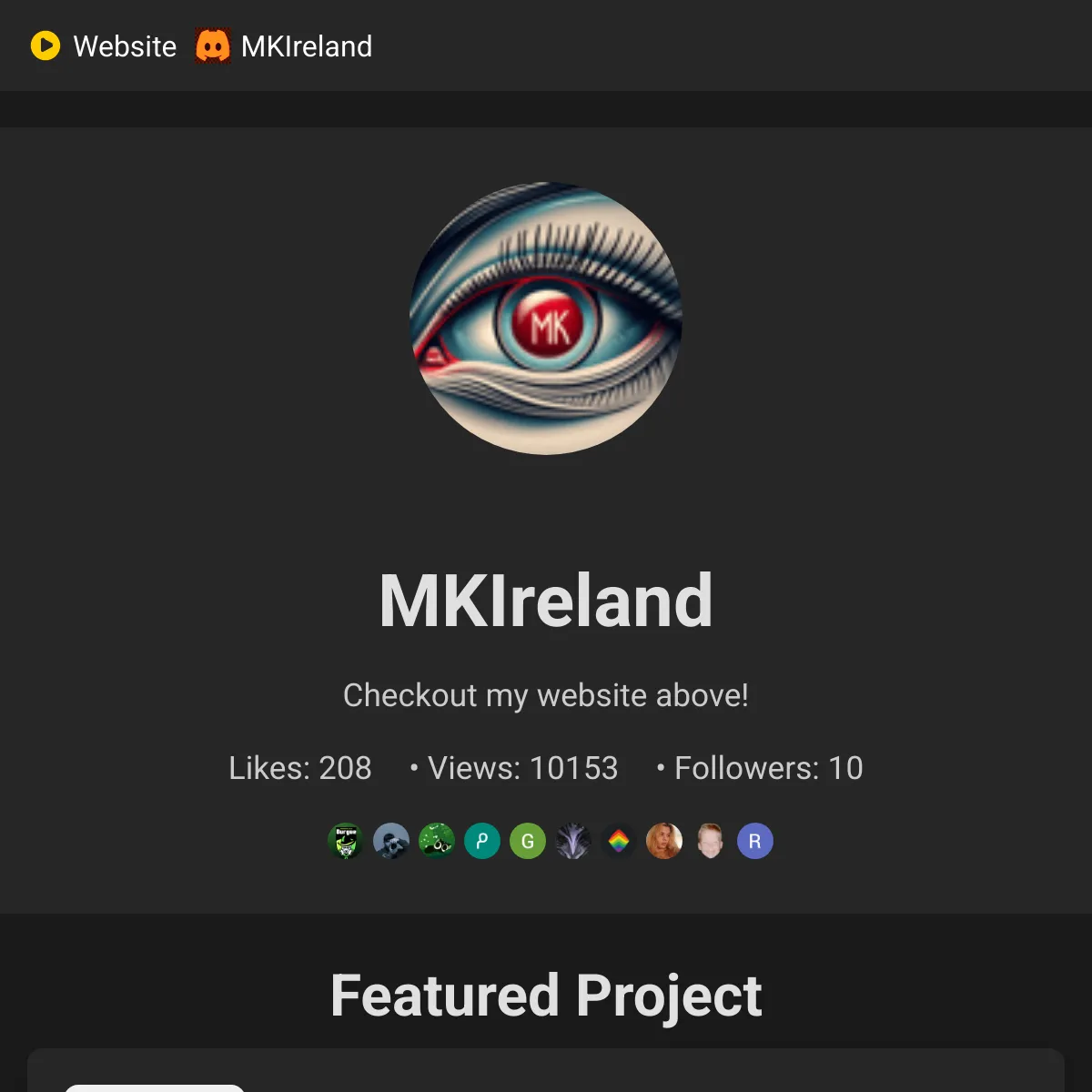 the project is loading