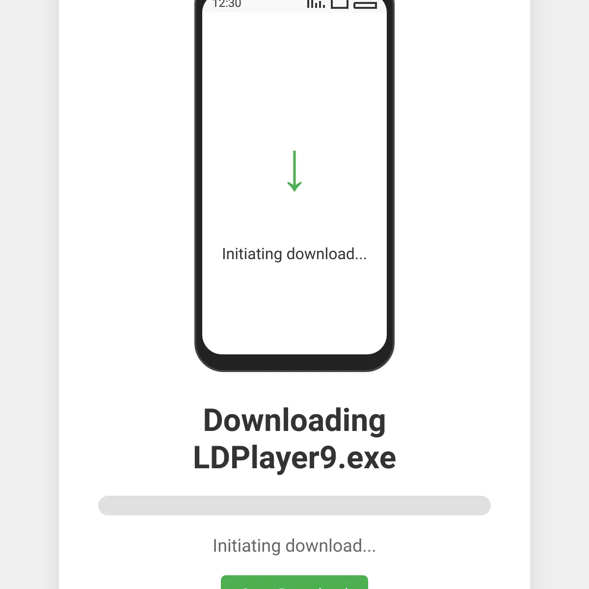 the project is loading