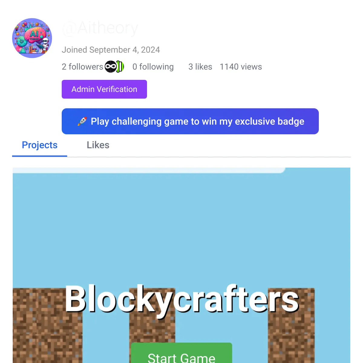 the project is loading