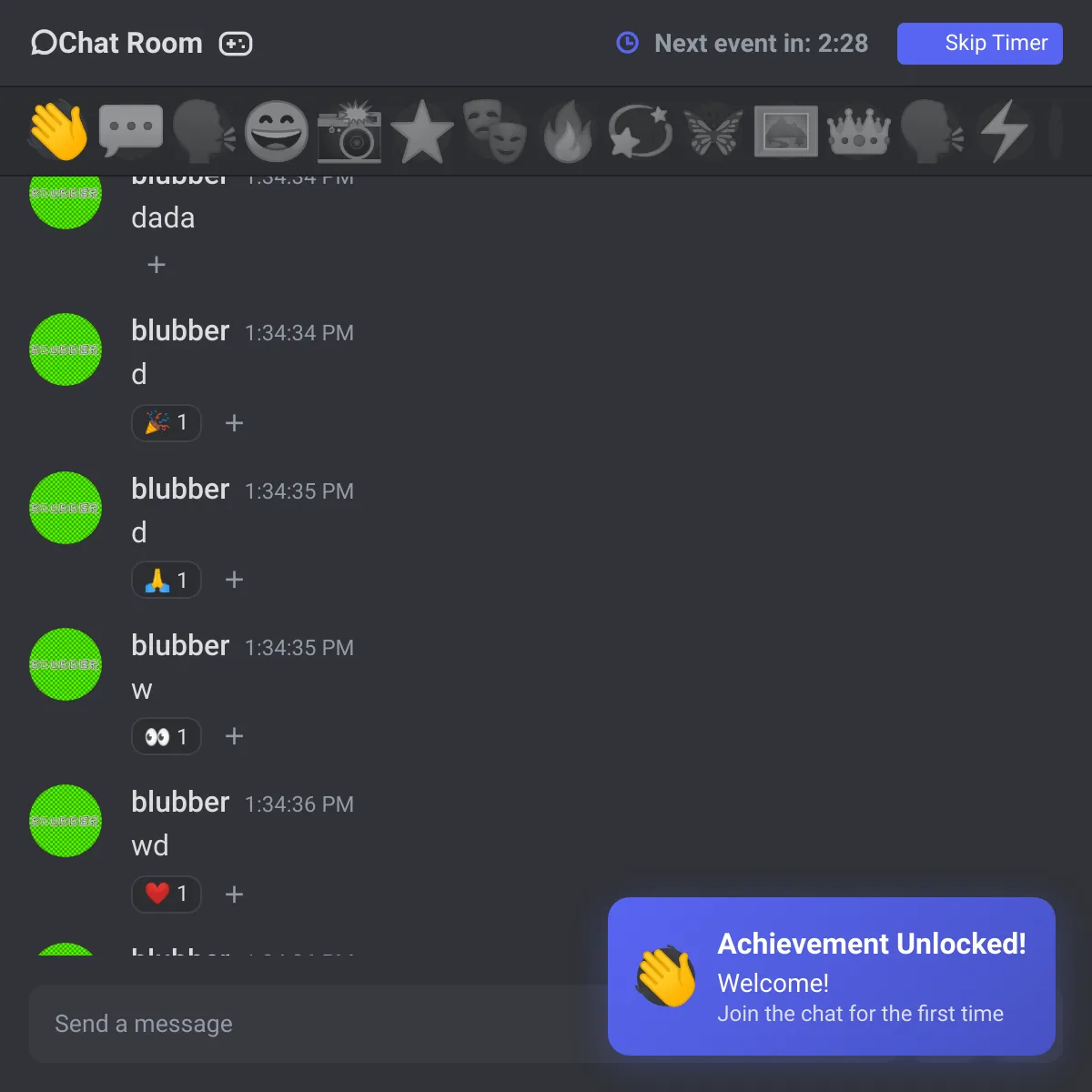 the project is loading