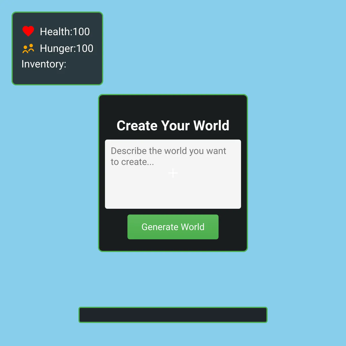 the project is loading