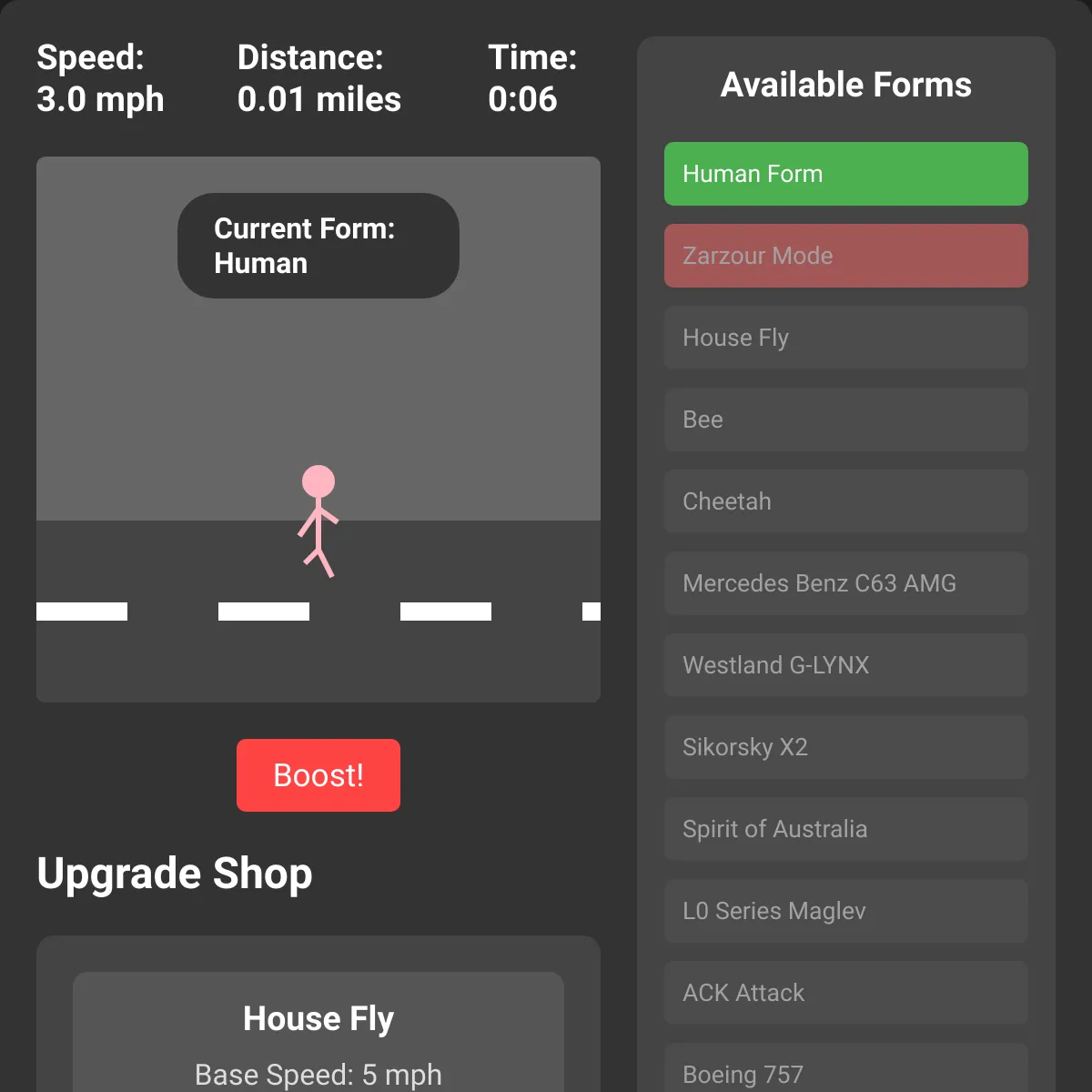 the project is loading