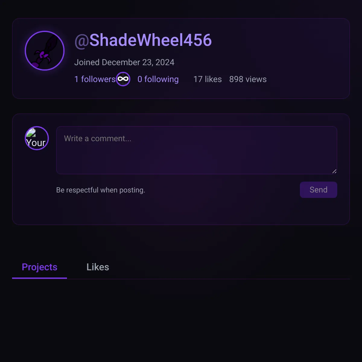 the project is loading