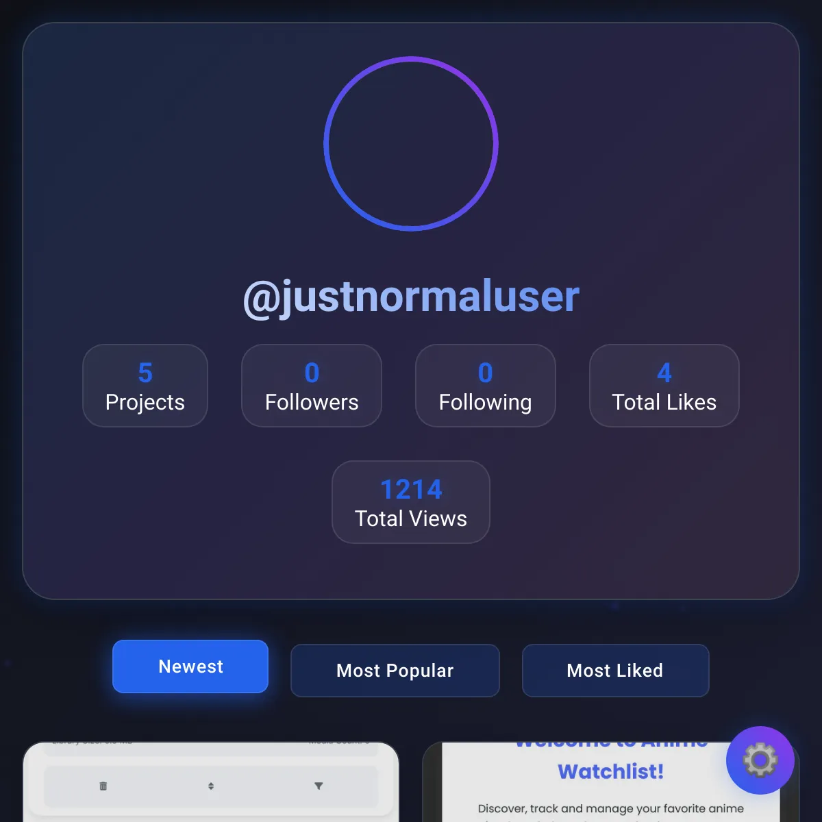 the project is loading