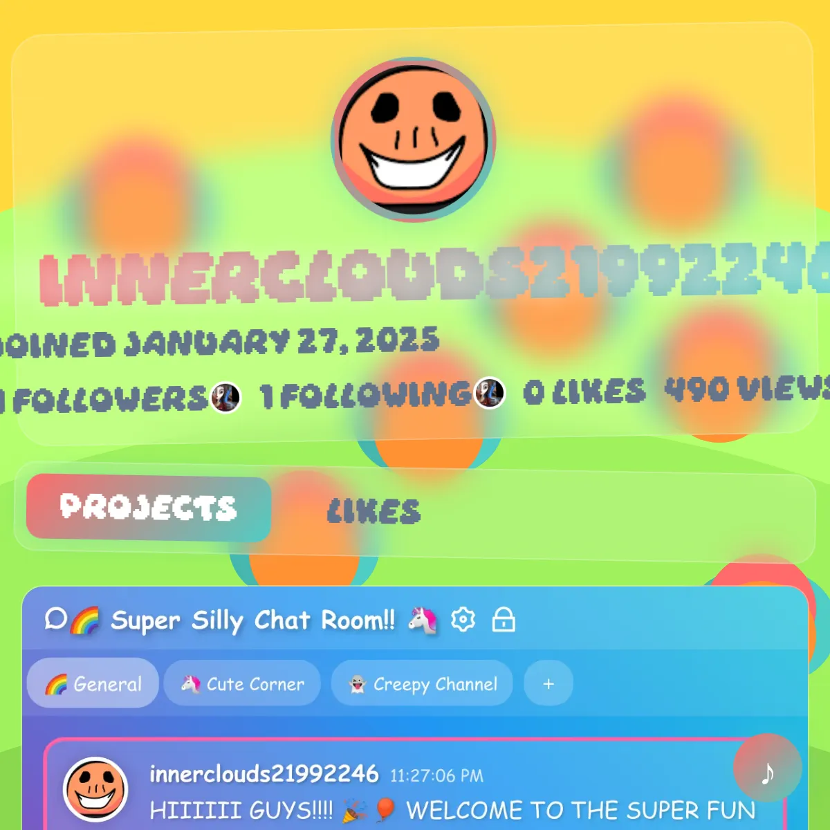 the project is loading