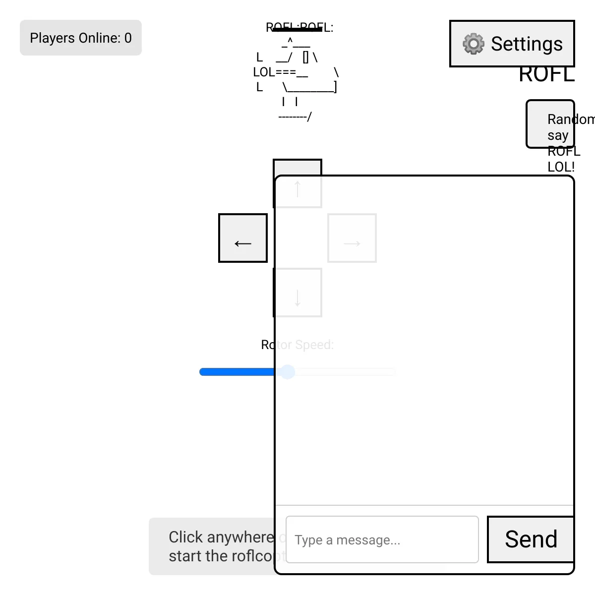 ROFLCOPTER Simulator