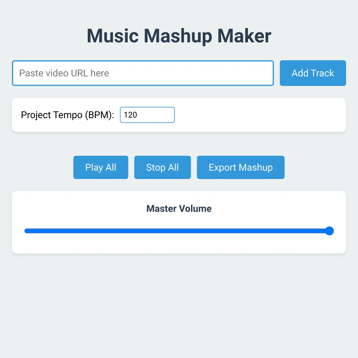 YouTube Music Mashup Maker