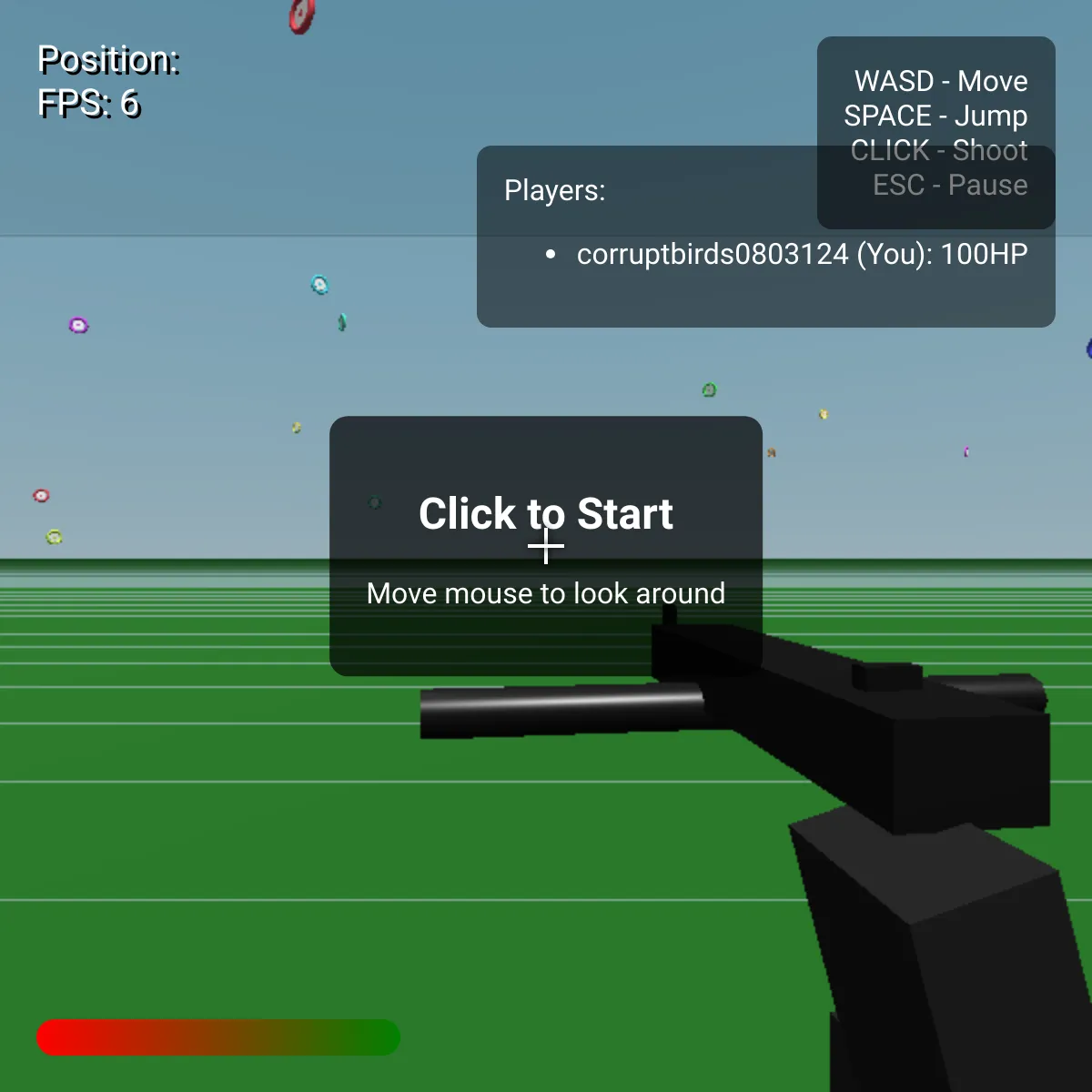 the project is loading