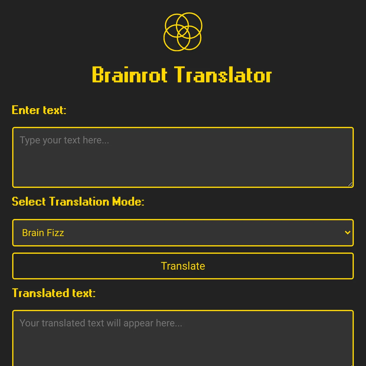 the project is loading