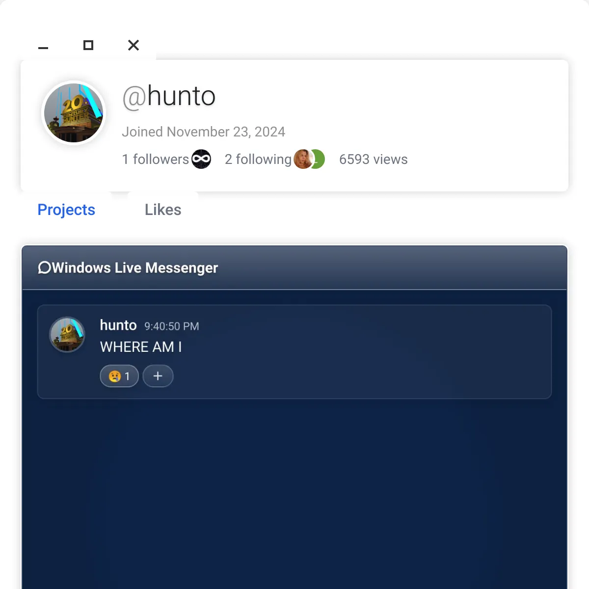 the project is loading