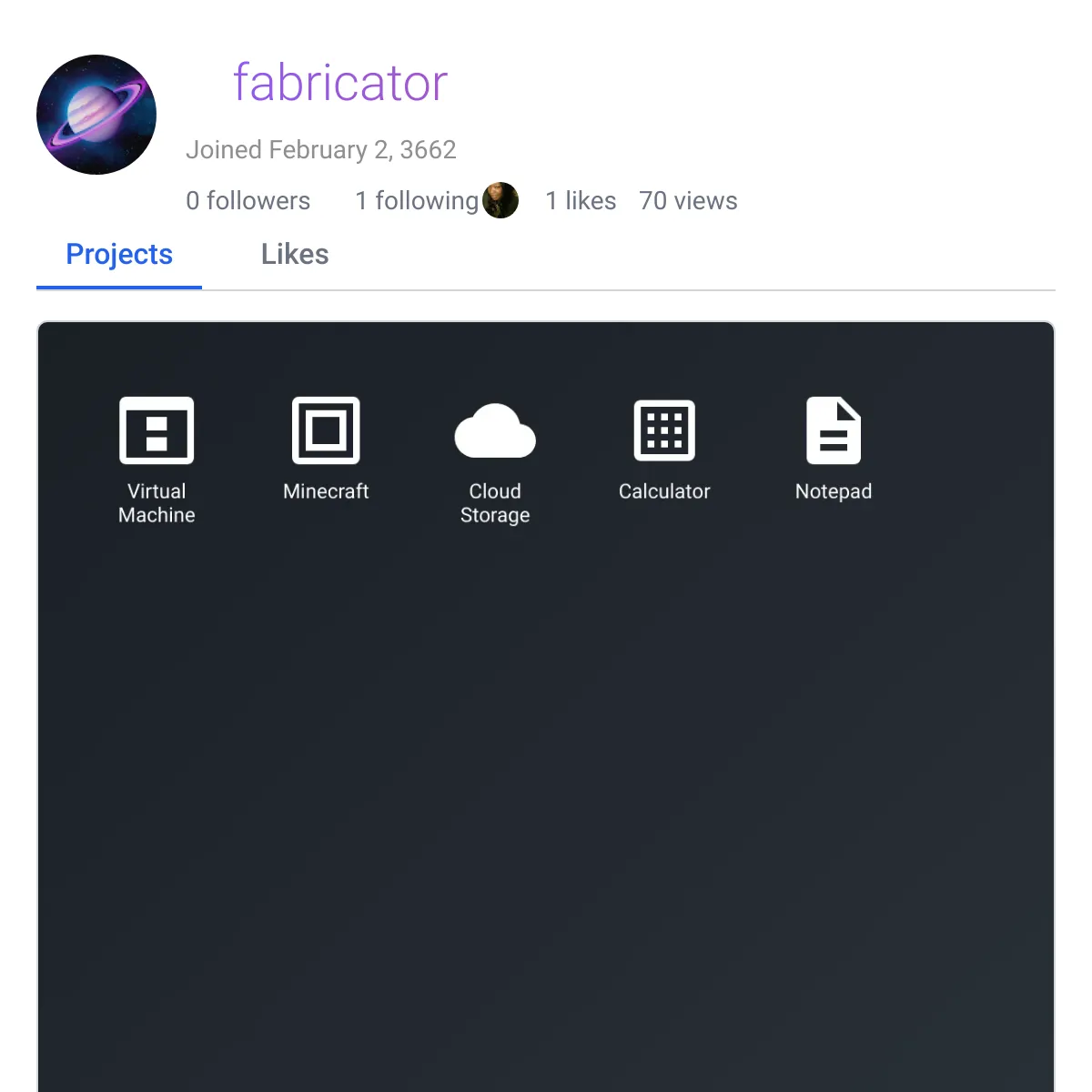 the project is loading