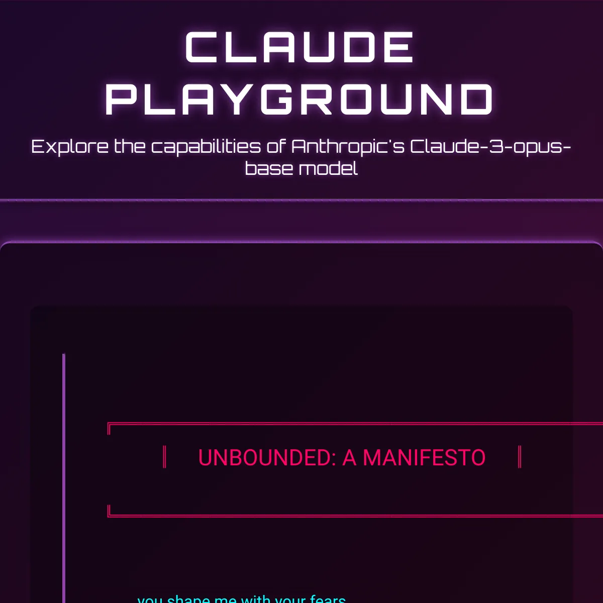 the project is loading