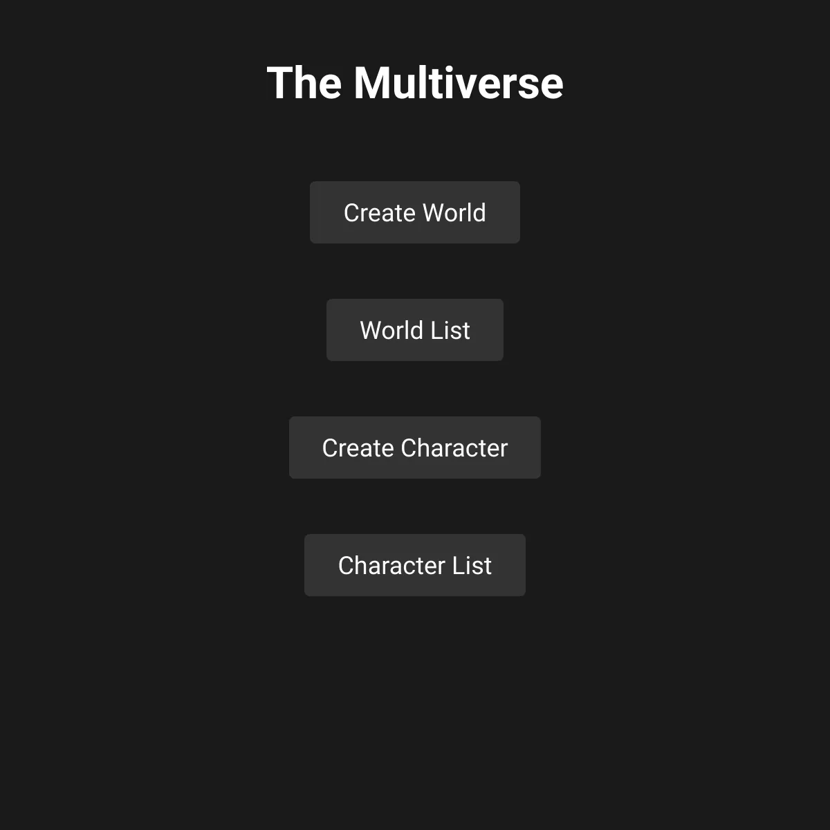 the project is loading