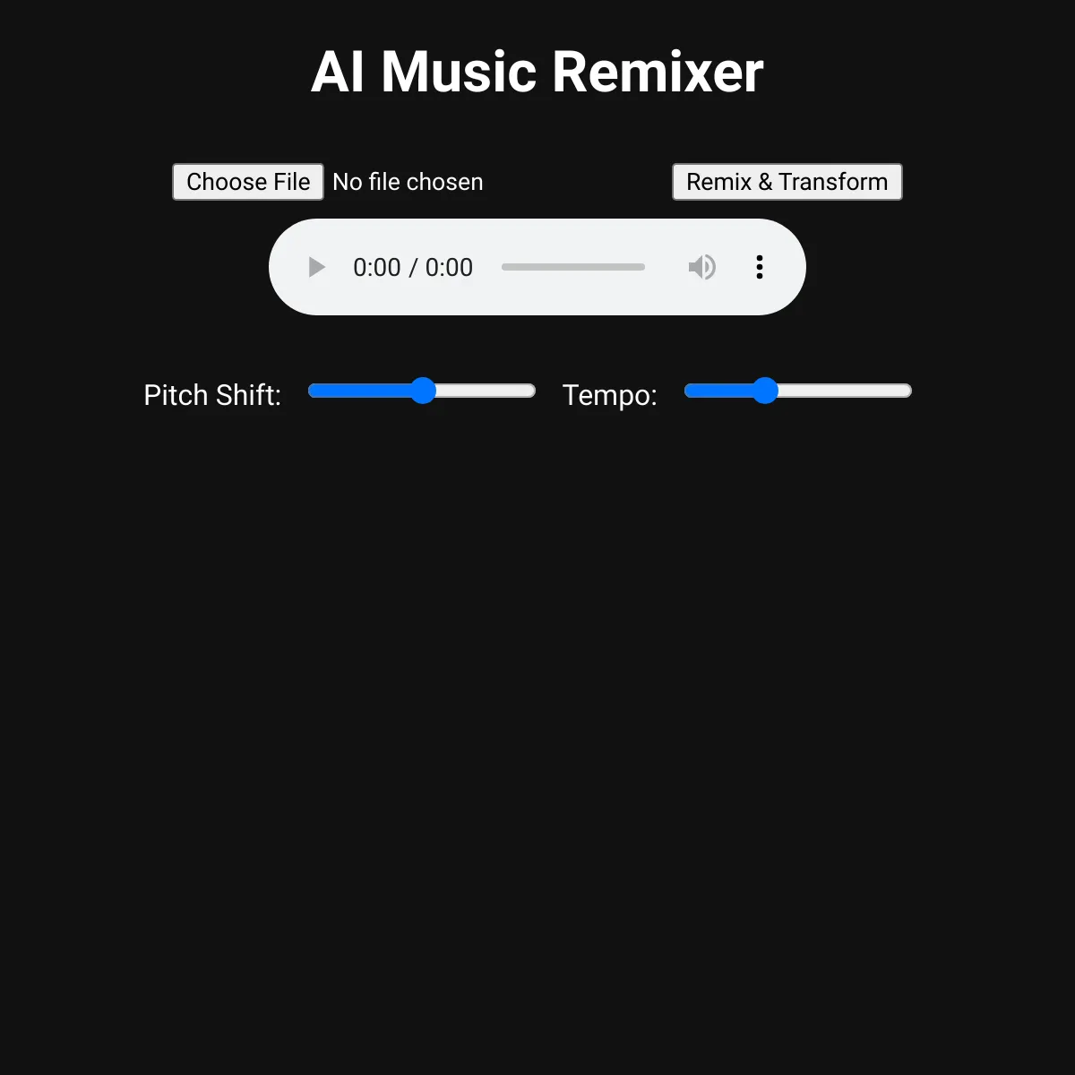 the project is loading