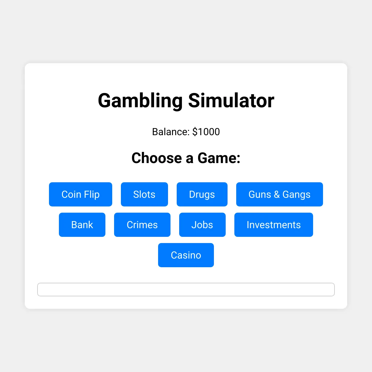 Random Simulator