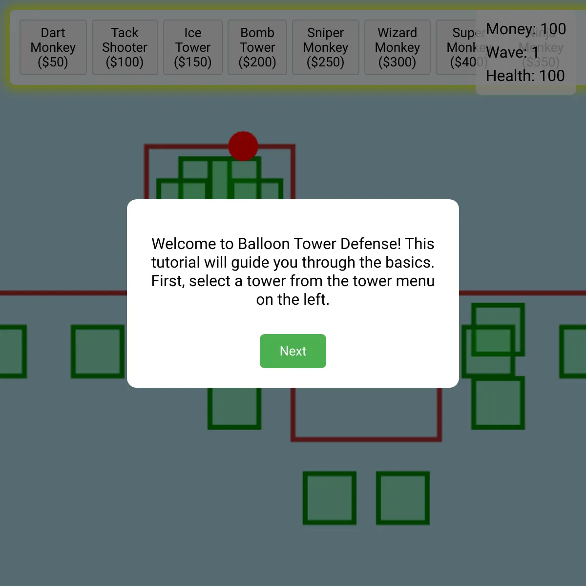 the project is loading