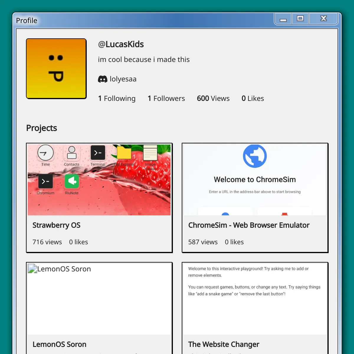 the project is loading