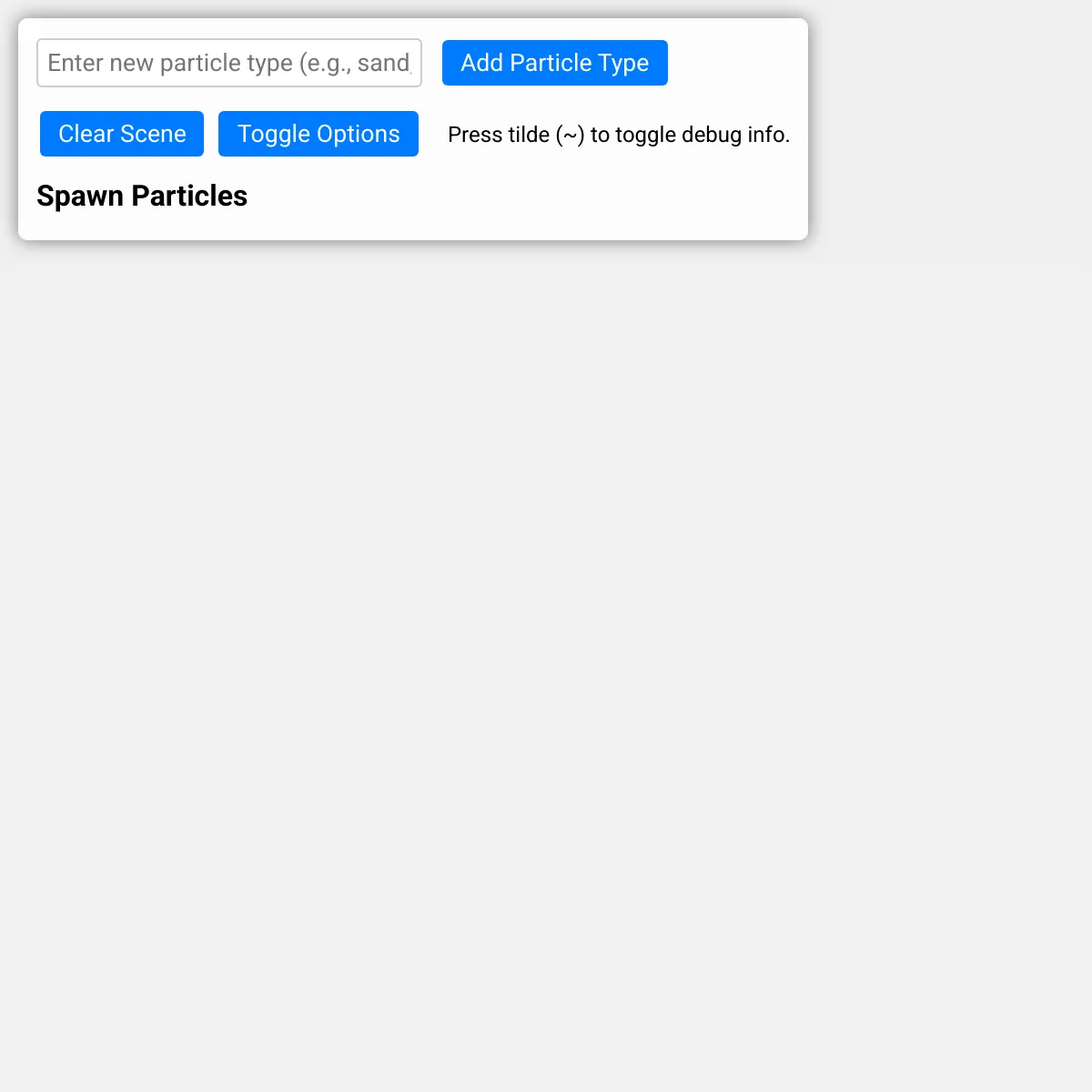 the project is loading