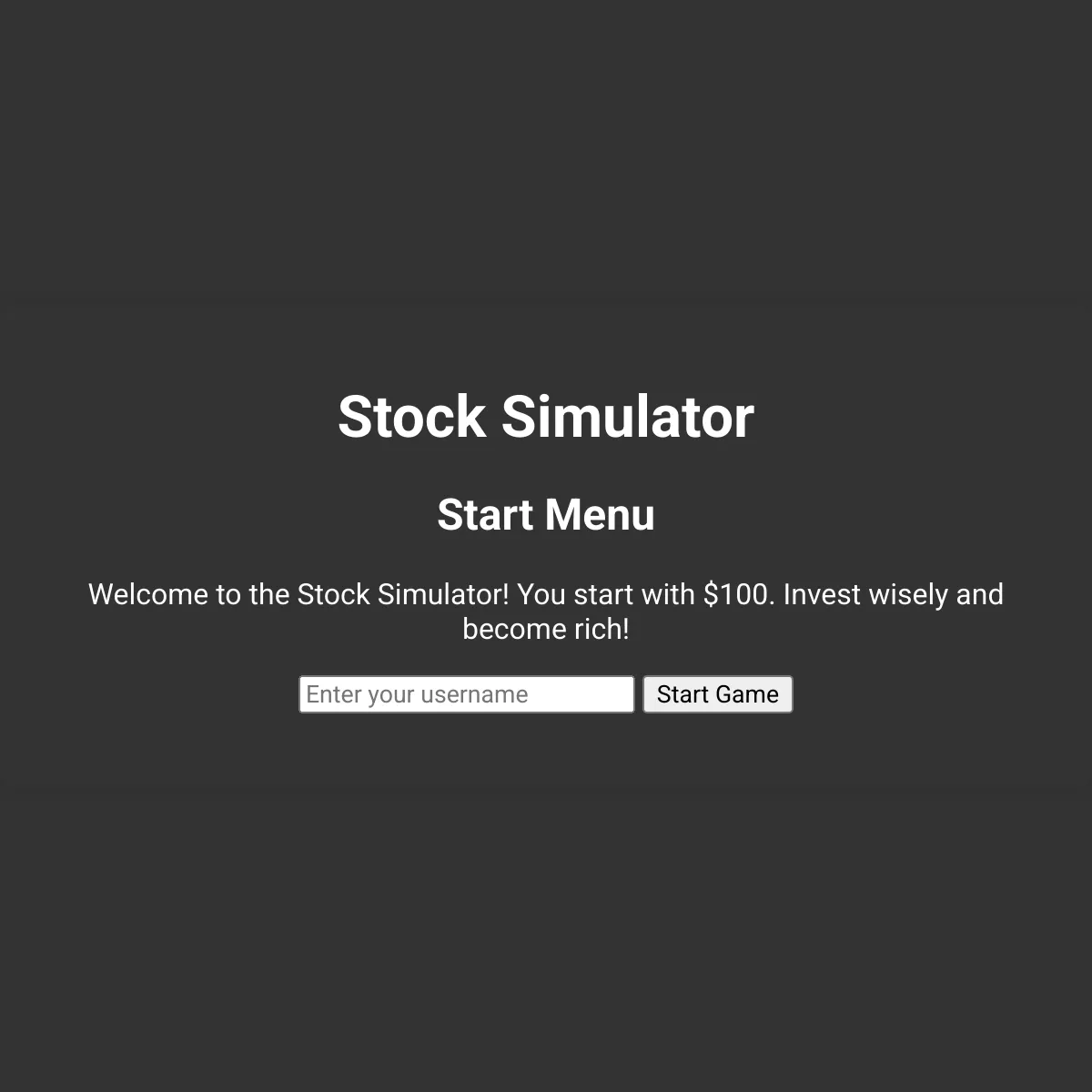 the project is loading