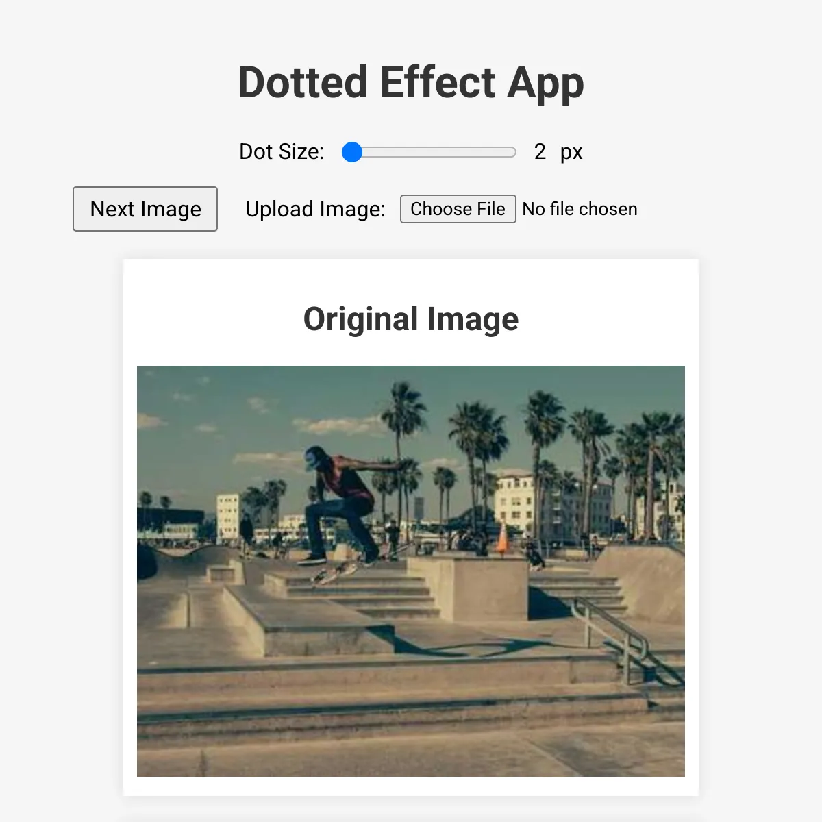 the project is loading