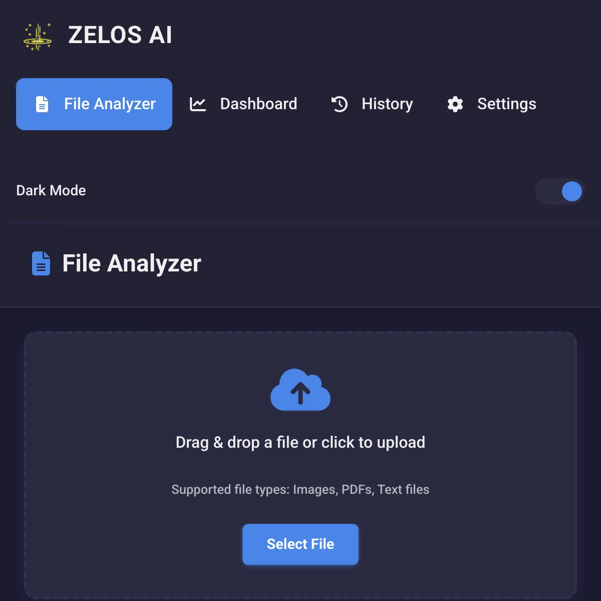 the project is loading