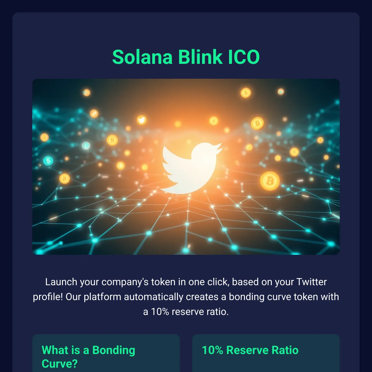 Solana Blink ICO