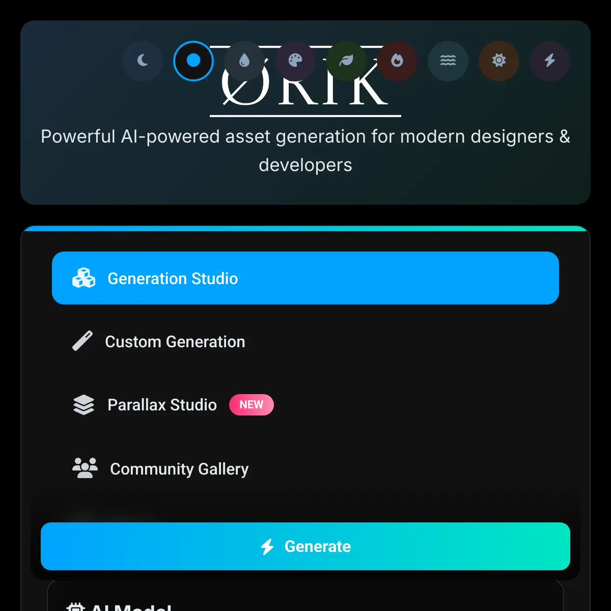 the project is loading