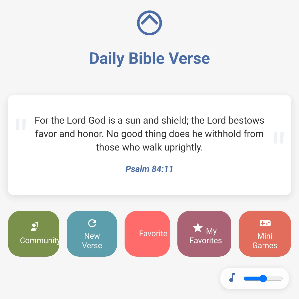 Daily Bible Verse Generator
