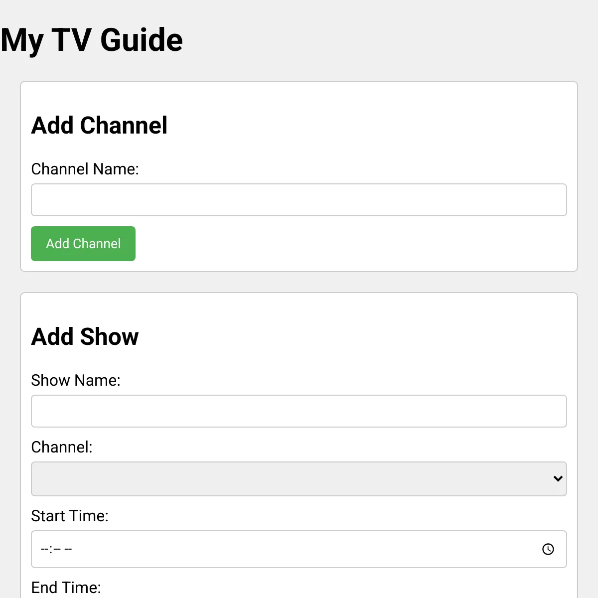 the project is loading