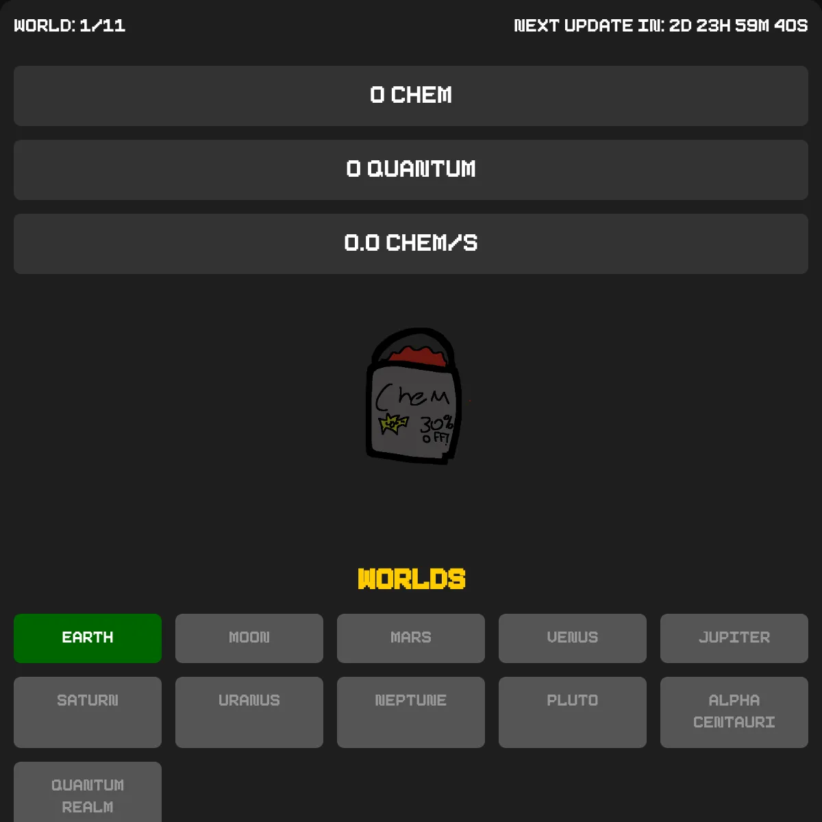 Quantum Chem Clicker