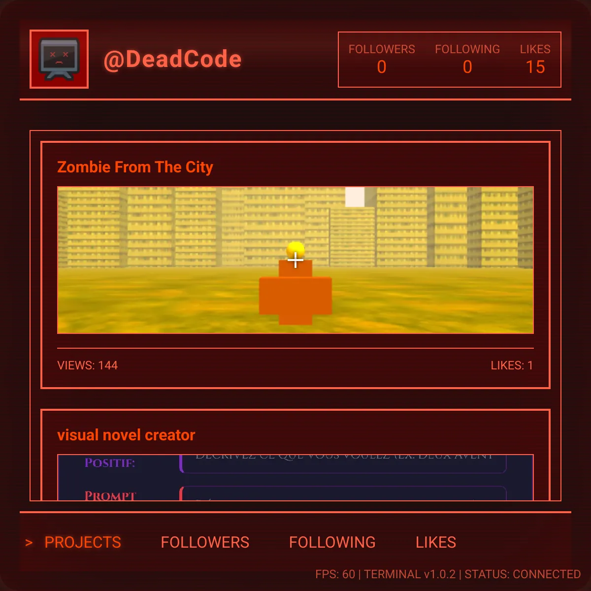 the project is loading