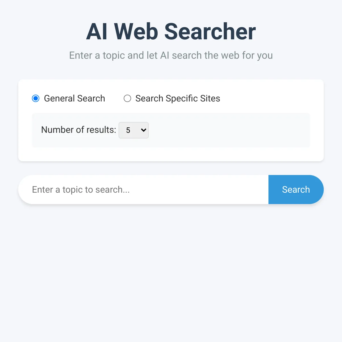 AI Web Searcher [fixed]