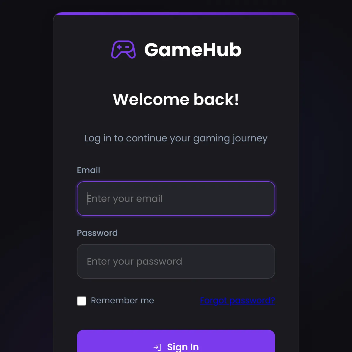 the project is loading