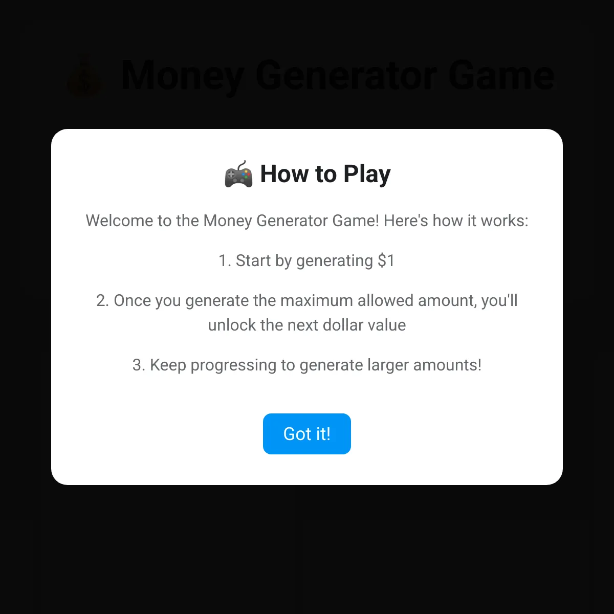 AI Money Generator
