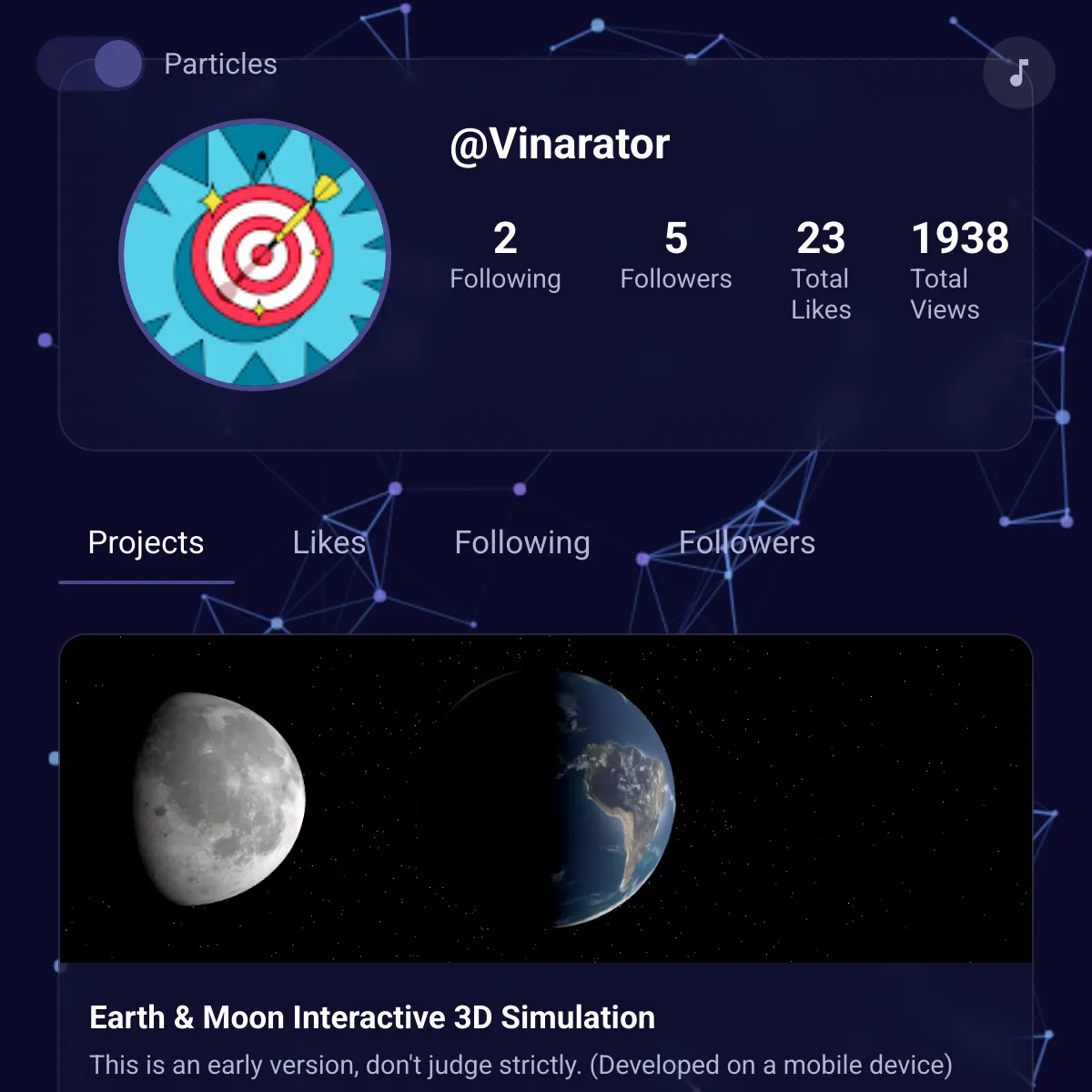 the project is loading