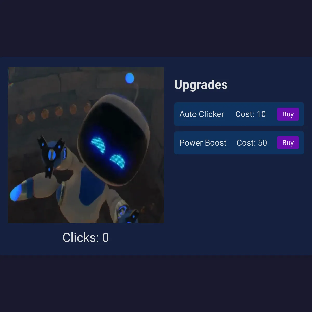 the project is loading