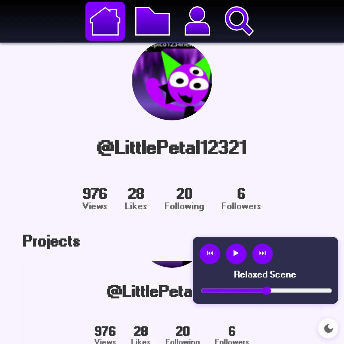 the project is loading