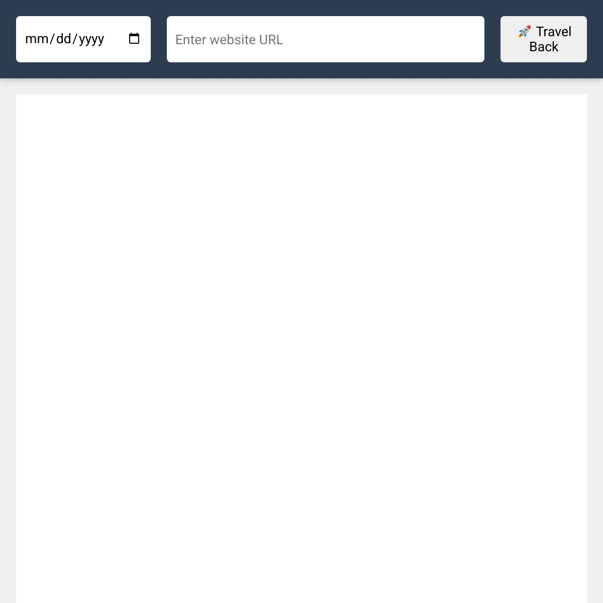 Time Capsule Browser