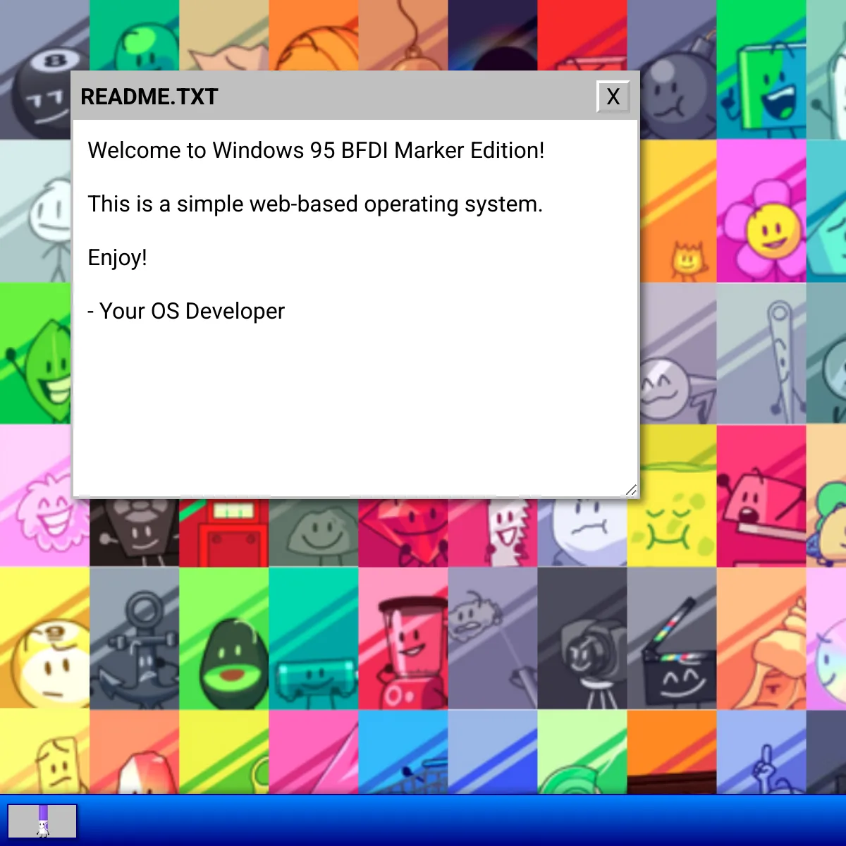 the project is loading