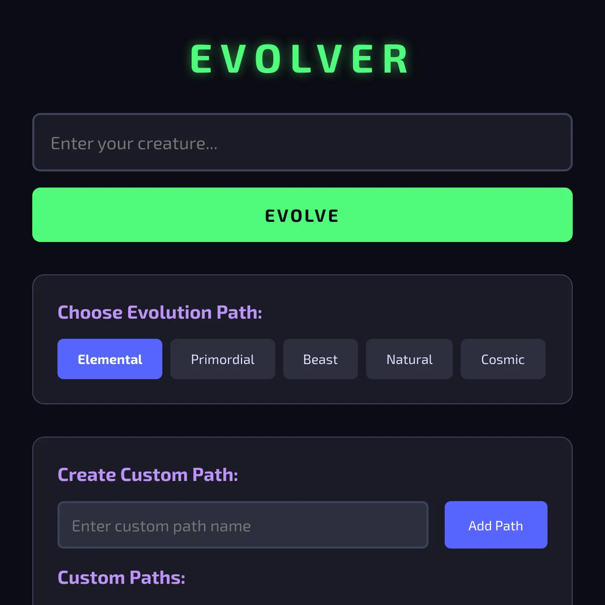 Evolver