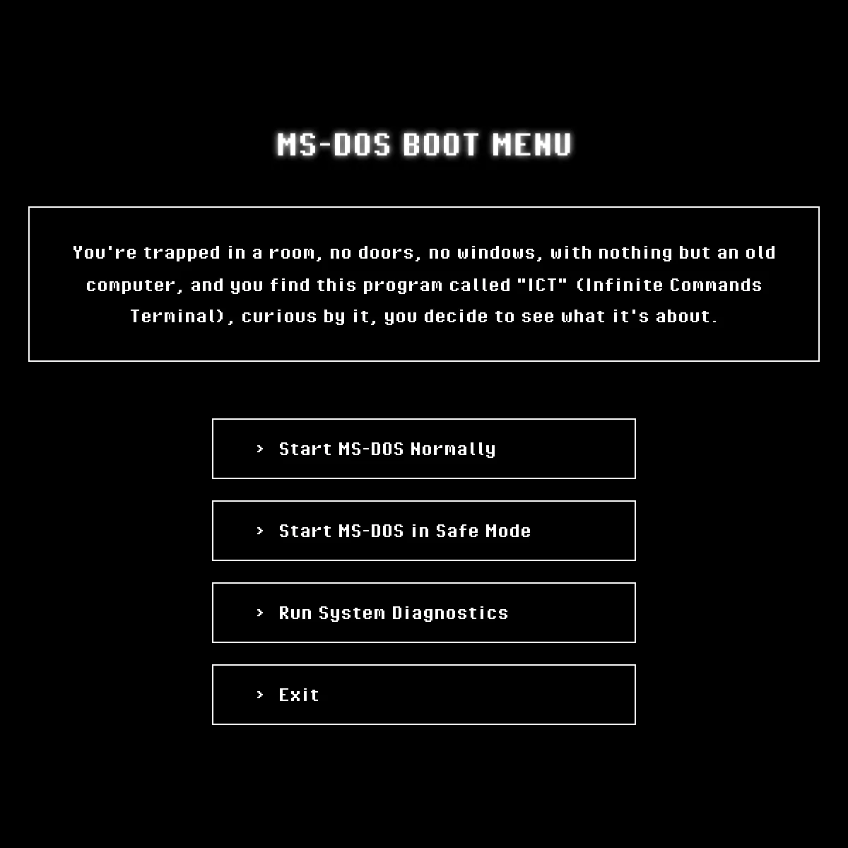 DOS Terminal Simulator