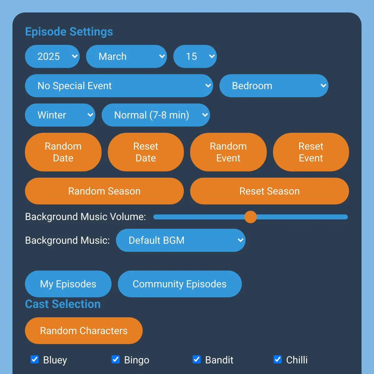 the project is loading