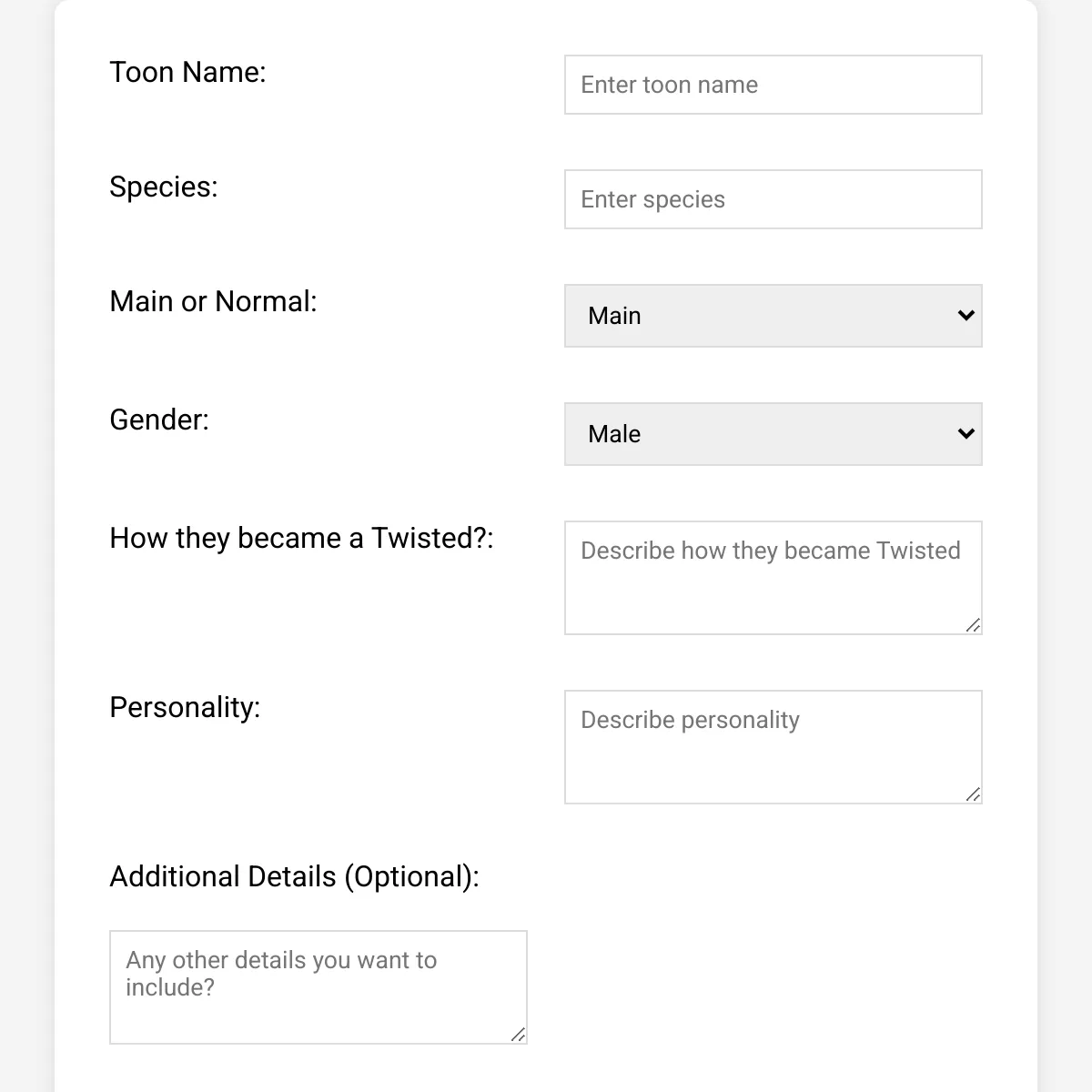 the project is loading