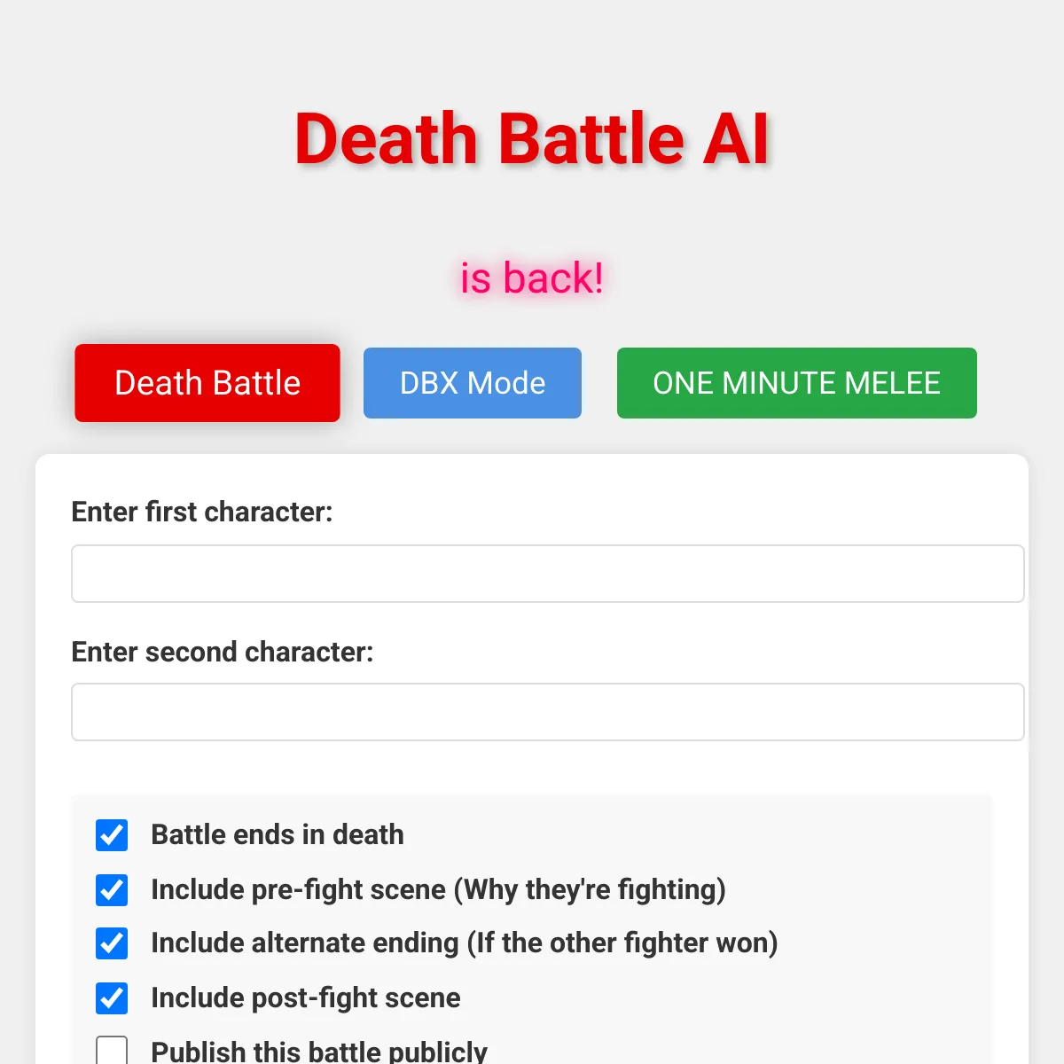 the project is loading