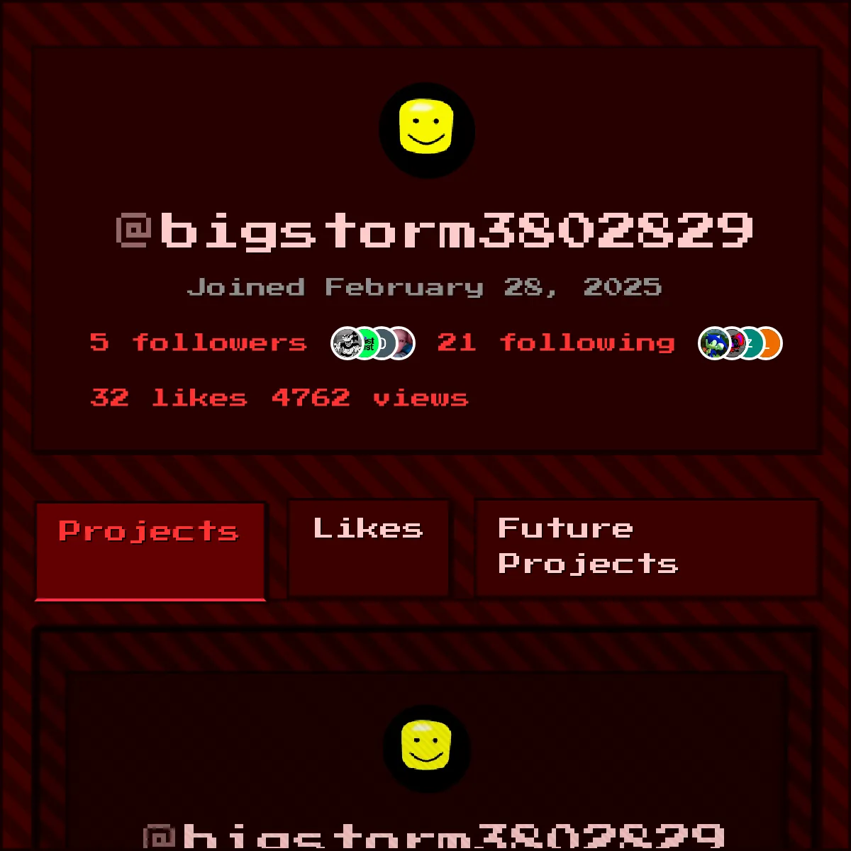 the project is loading
