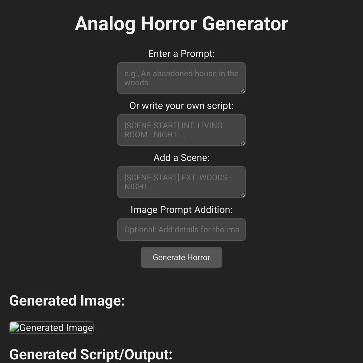 the project is loading