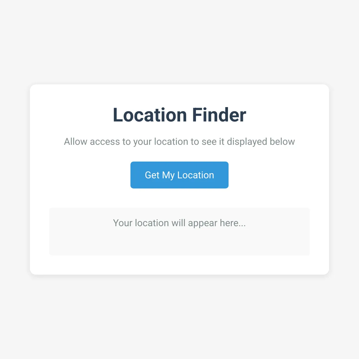 Location Finder