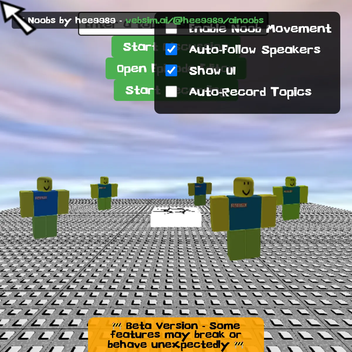 the project is loading