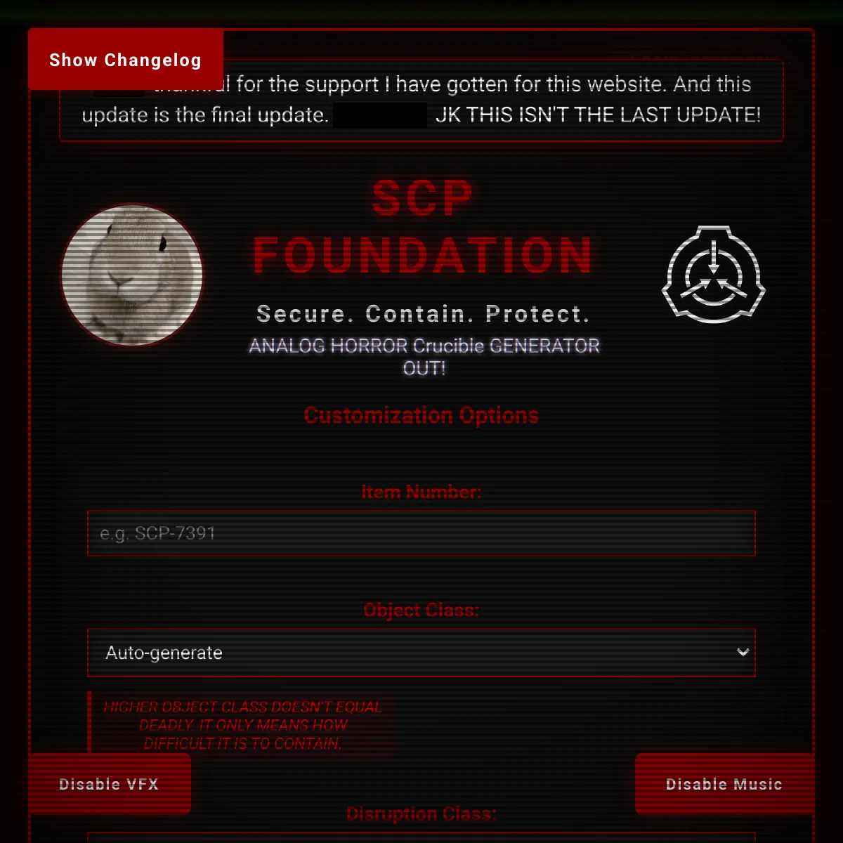 the project is loading